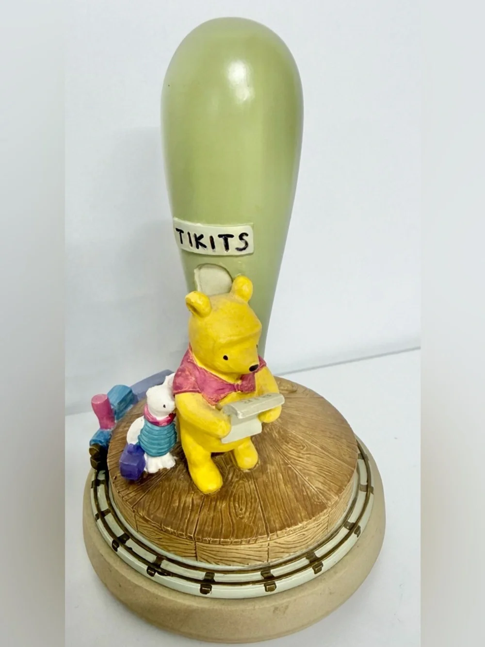 VINTAGE POOH & Piglet Tikits Brown Bag Cookie Stamp